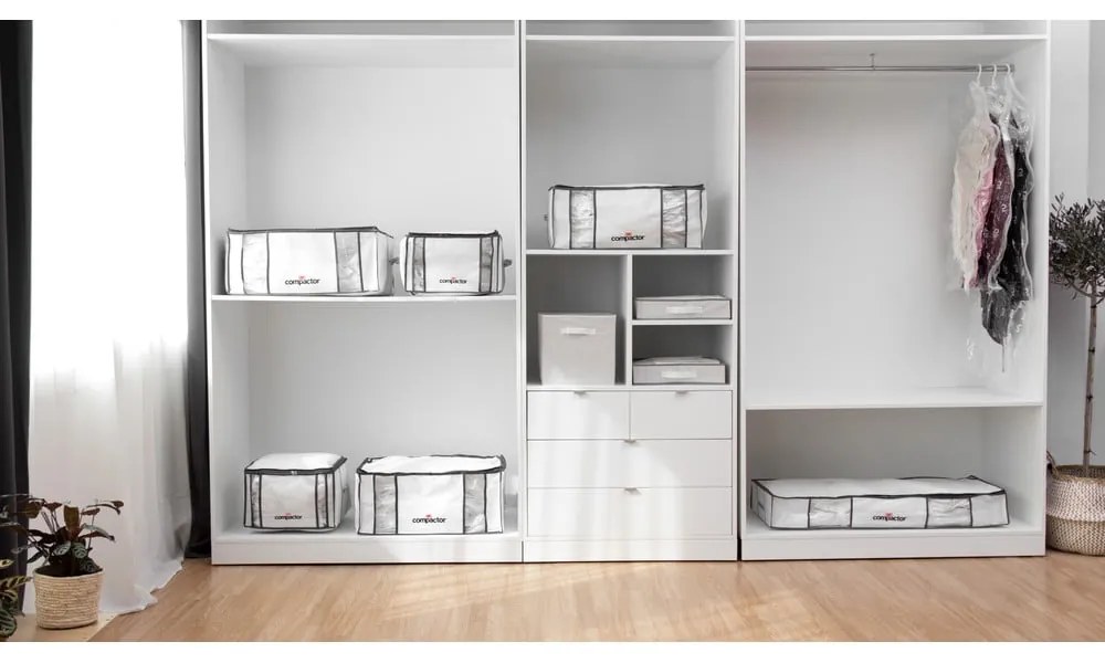 Organizer per sottoletto sottovuoto in tessuto/in plastica 105x45x15,5 cm Life – Compactor