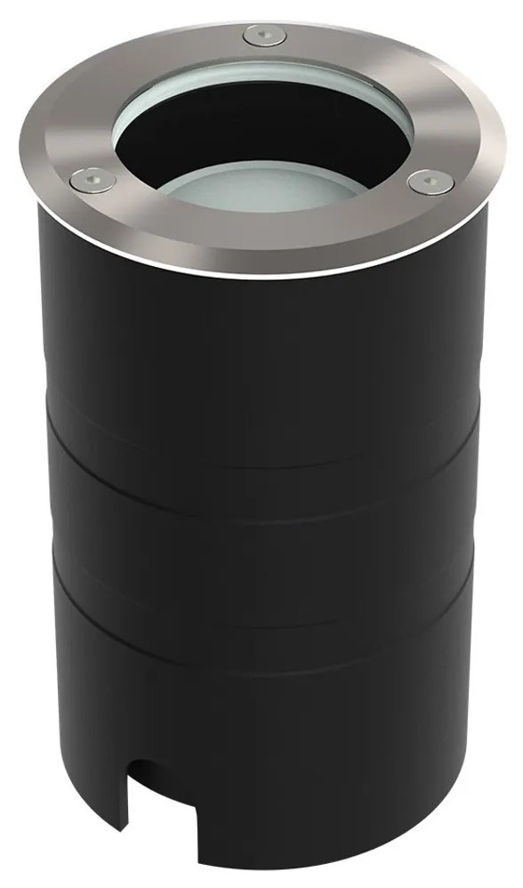 Faro Carrabile GU10 IP67 Orientabile Acciaio INOX 304 - Doppio Pressacavo