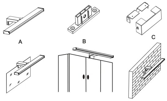 Top Light-LED Illuminazione LED per specchio da bagno TEXAS MAX LED/12W/230V 3000/4000/6500K IP44