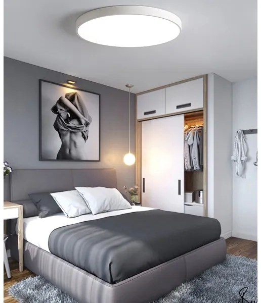 Plafoniera LED LED/60W/230V 4000K diametro 60 cm bianco