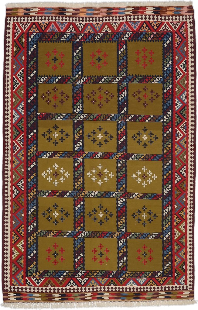 Kilim Tappeto persiano 150 x 230 (Iran) Tessuto A Mano