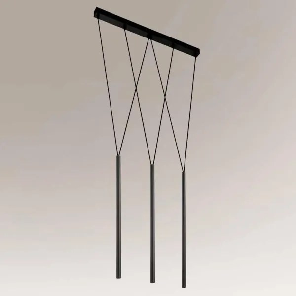 Shilo 7946 - Lampadario su filo MIAKI 3xG9/10W/230V