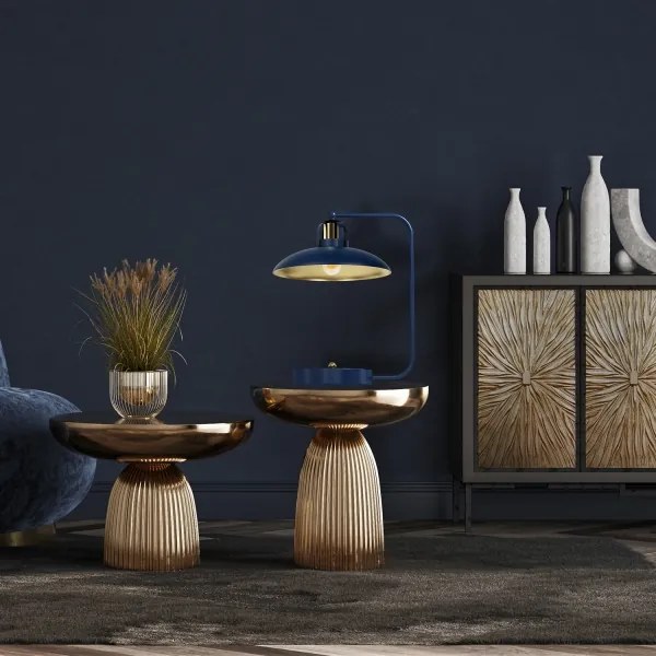 Brilagi - LED Lampada da tavolo FLAMENGO 1xE27/60W/230V blu