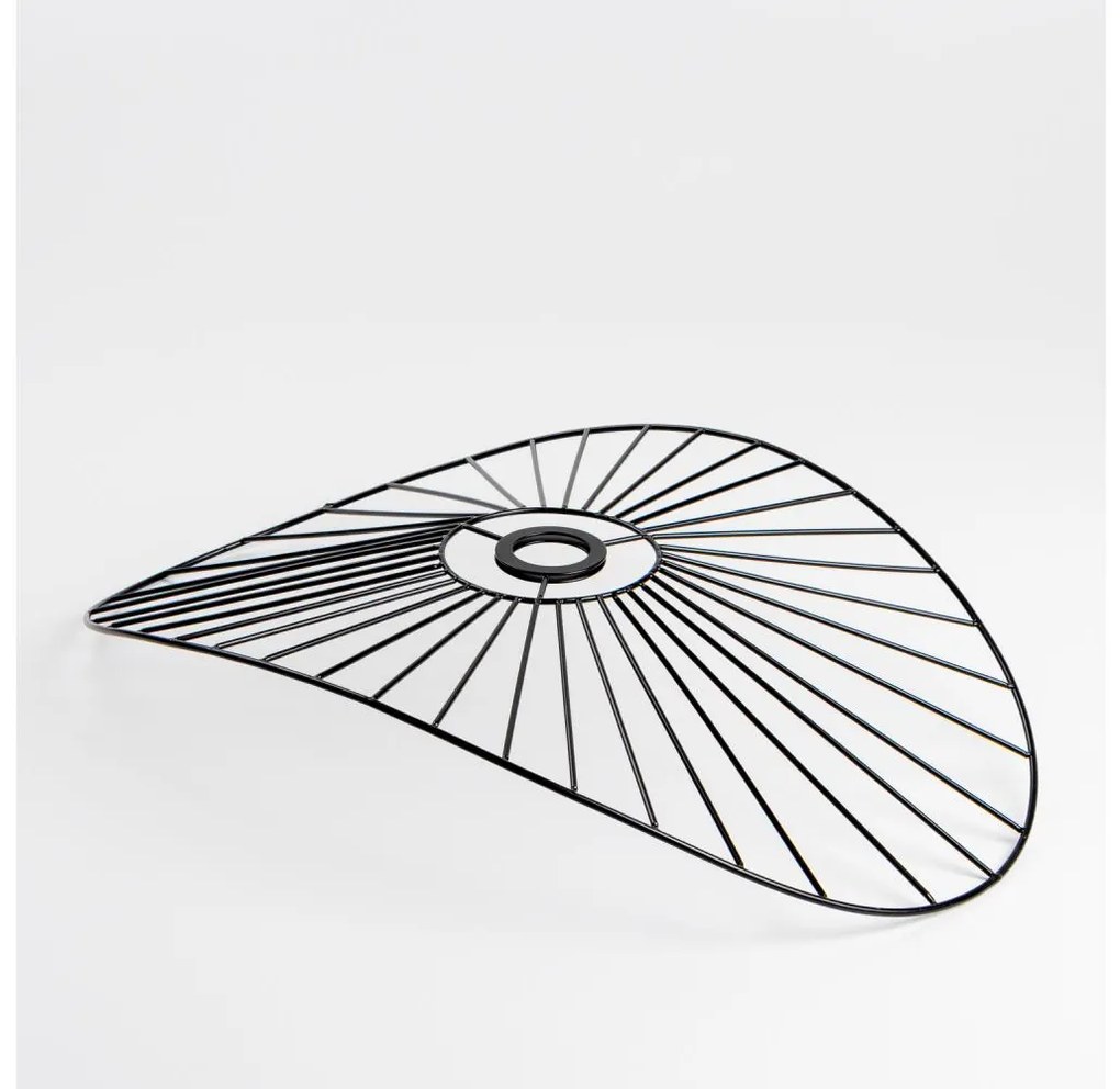 Paralume universale CURITIBA 40x56 cm nero