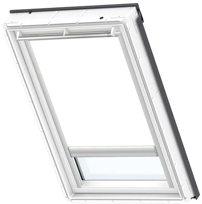 Tenda per finestra da tetto oscurante, elettrica VELUX DML SK08 1025S L 140 x H 114 cm bianco