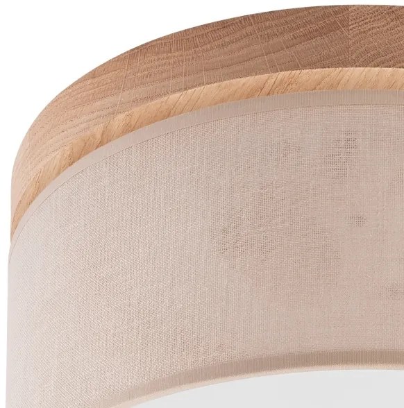 Brilagi - LED Plafoniera BELLADONNA 1xE27/15W/230V beige/quercia