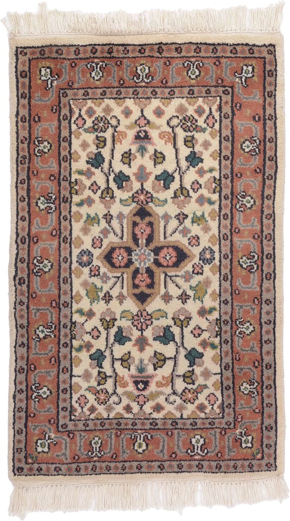 Persian Tappeto 60 x 90 (Indian) Annodato A Mano