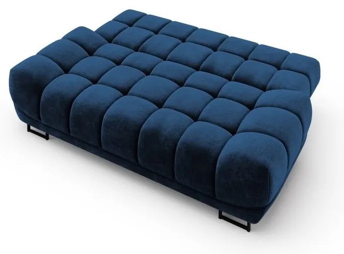 Divano letto a tre posti blu reale con rivestimento in velluto Cirrus - Windsor &amp; Co Sofas