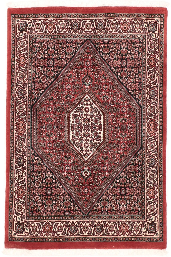 Bidjar Tappeto 110x80 (Iran) Annodato A Mano