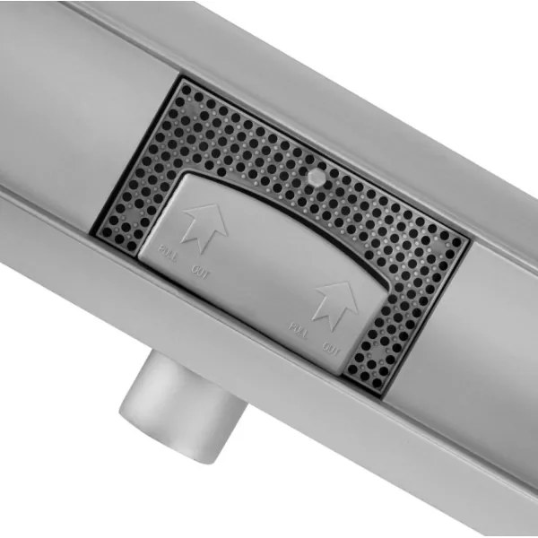 REA-G2501 - Canale di scarico NEOX 60 cm in acciaio inossidabile