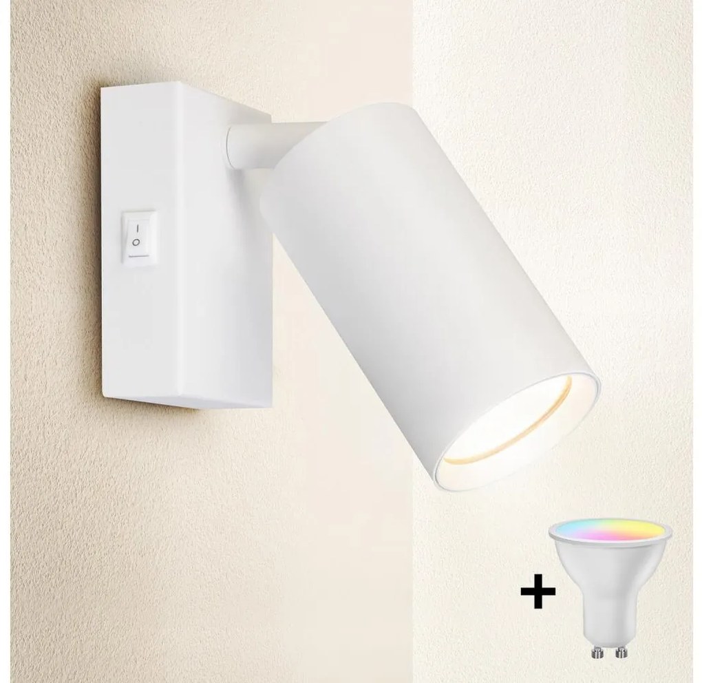 Brilagi - Faretto da parete LED dimmerabile SELE 1xGU10/6,5W/230V bianco