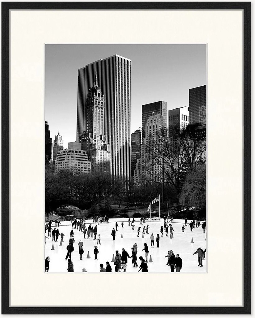 Foto incorniciata Ice Skating in NY