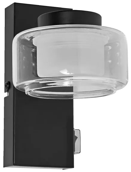 Osram - Applique da bagno a LED ORBIS FLAME LED/5,5W/230V IP44, nero