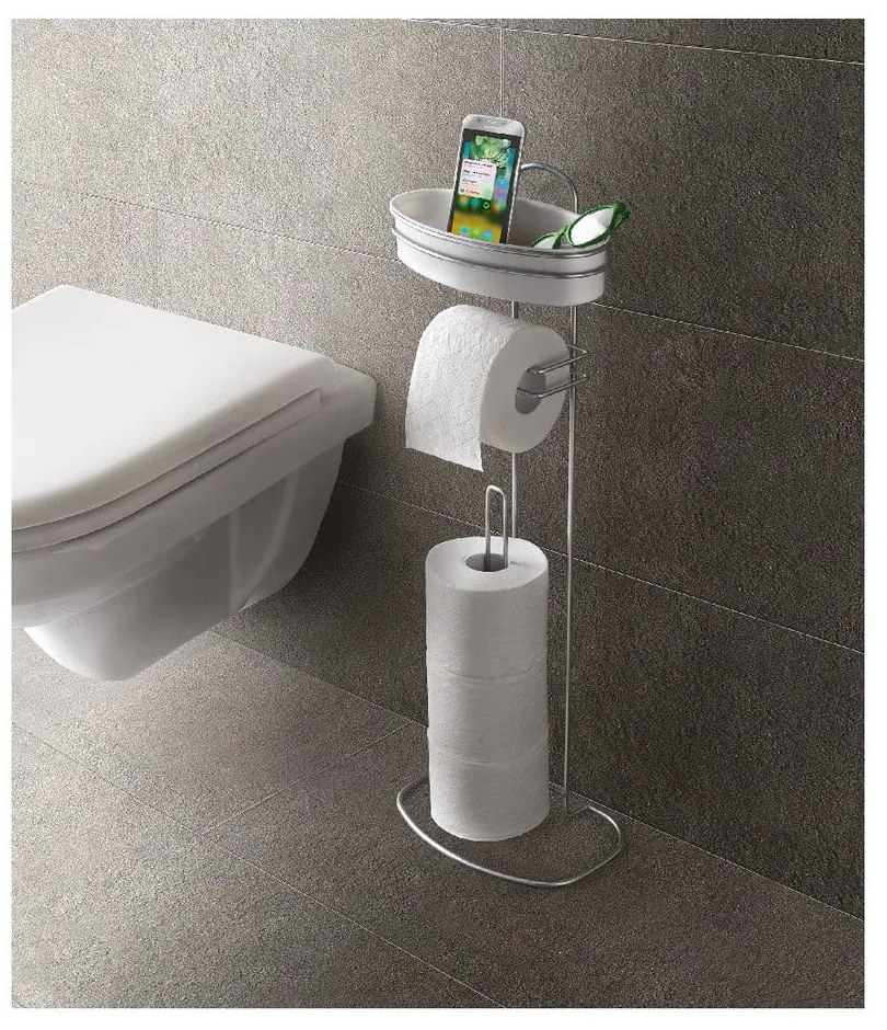 Porta carta igienica, altezza 73 cm - Metaltex