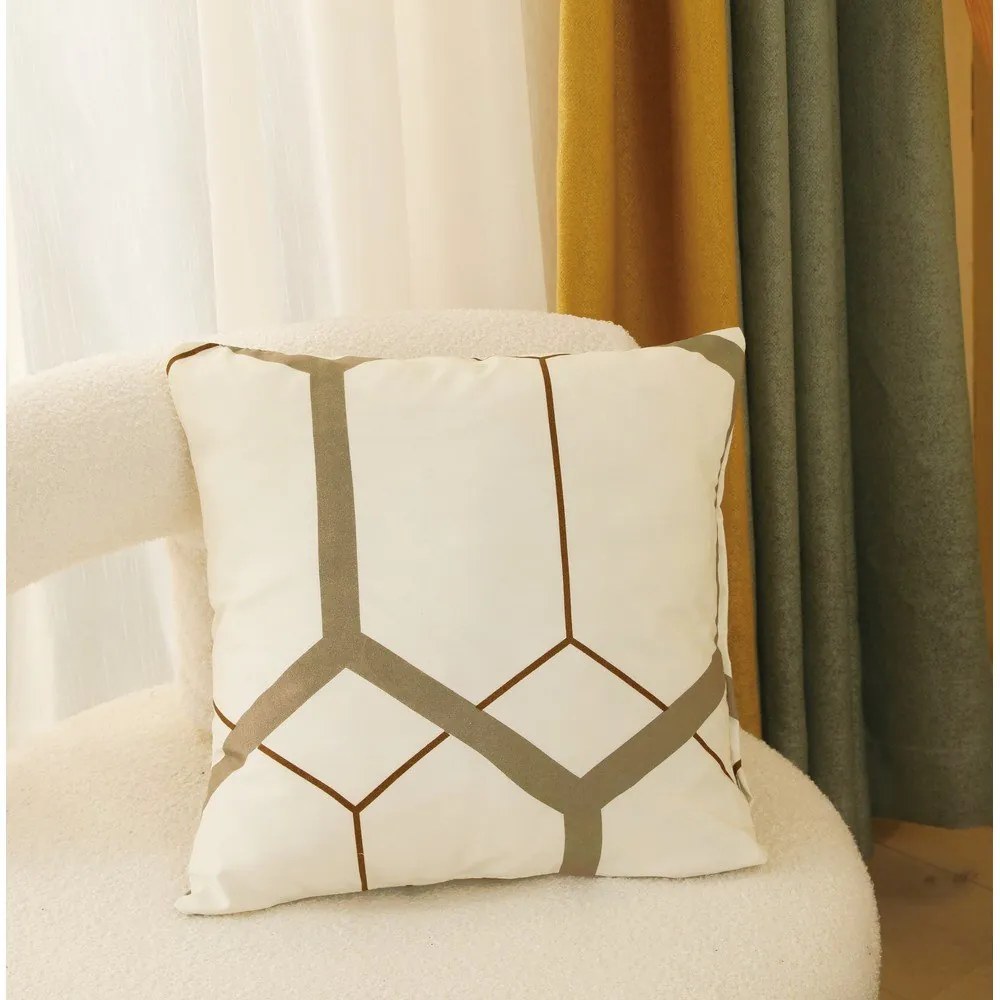 Biancheria da letto singola panna 6 pezzi in microsatin 140x200 cm Carter - My House