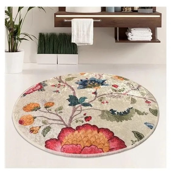 Tappeto bagno ARYA pr. 100 cm multicolore