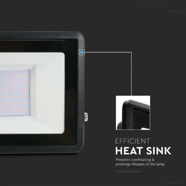 Proiettore LED con connessione diretta SAMSUNG CHIP LED/30W/230V IP65 6500K