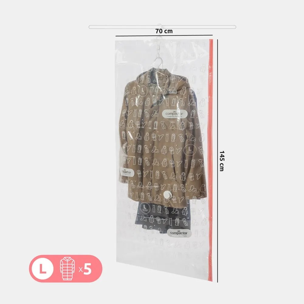 Sacchetti per il vuoto in set da 2 pezzi Espace L - Compactor