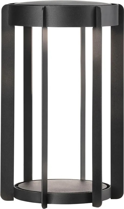 Lanterna LED nera da esterno su USB (altezza 30 cm) Firefly - Zone