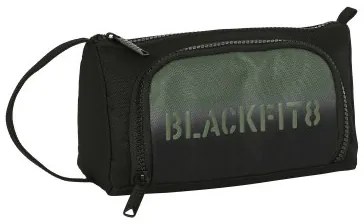 Astuccio per la Scuola con Accessori BlackFit8 Gradient Nero Verde militare (32 Pezzi)