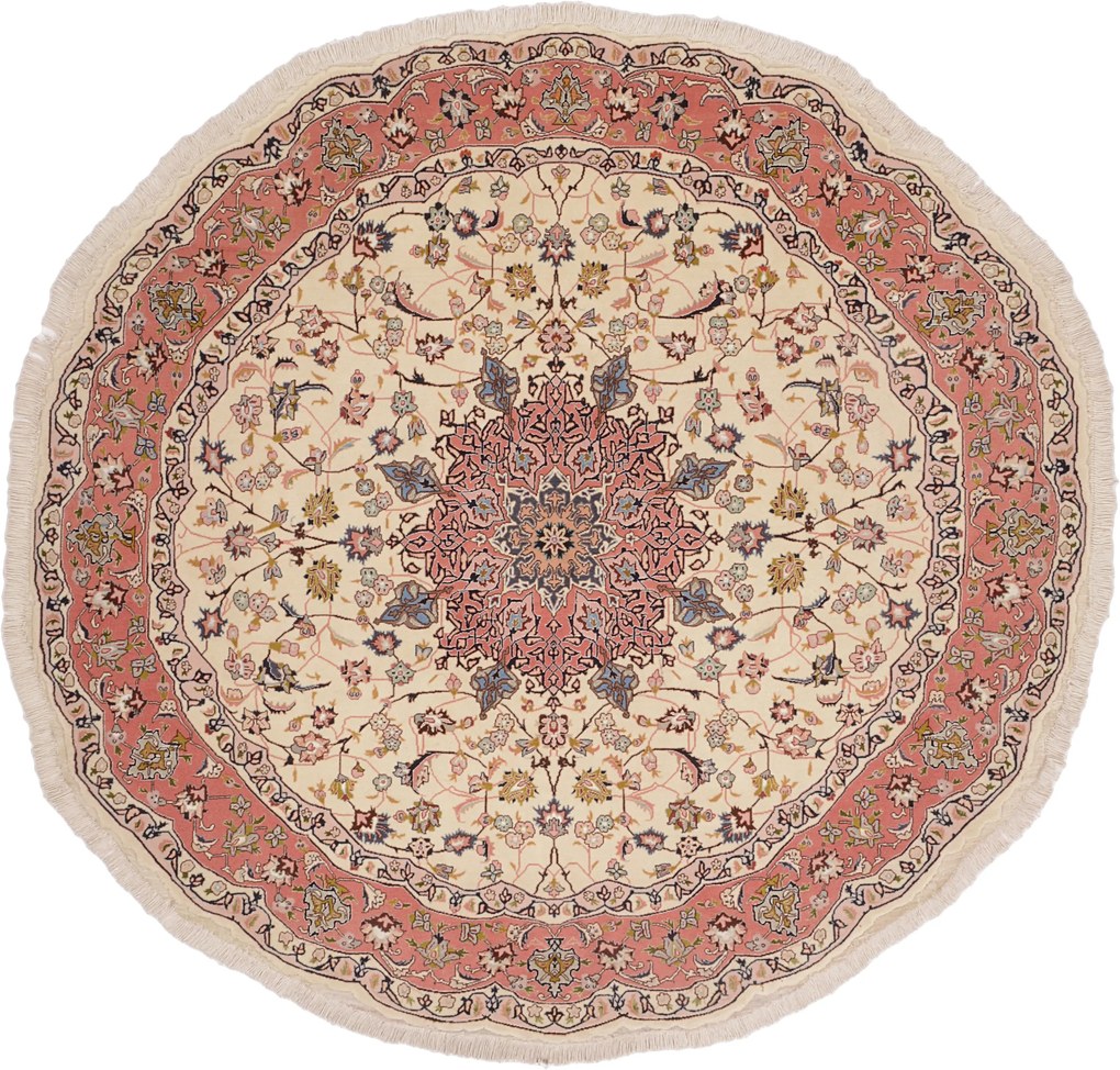 Tabriz Tappeto persiano 200 x 200 (Iran) Annodato A Mano