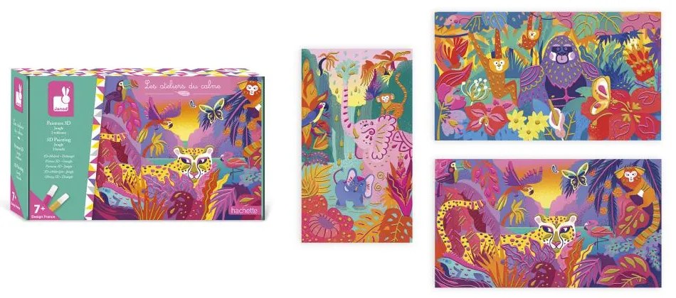 Atelier per bambini midi - 3D pittura - Giungla