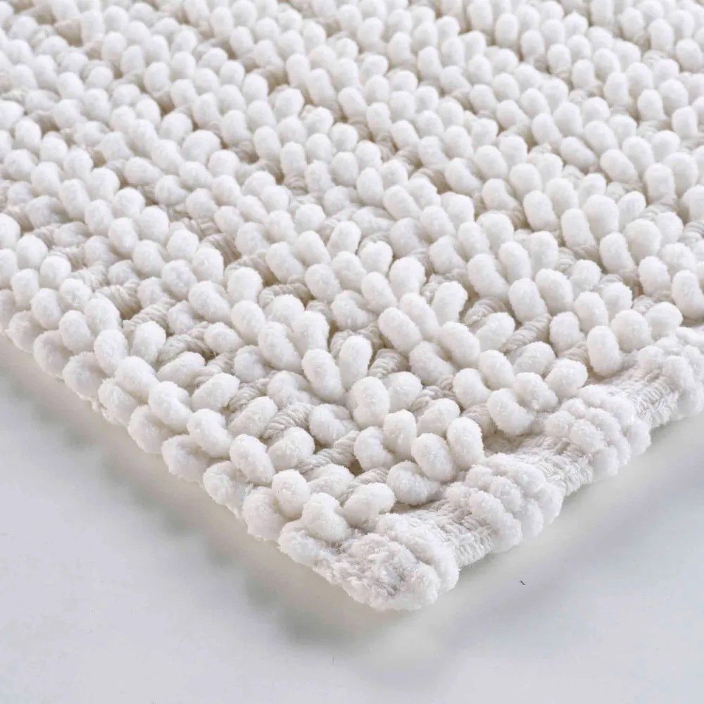 Tappetino per il bagno bianco 50x80 cm Voltis – douceur d'intérieur
