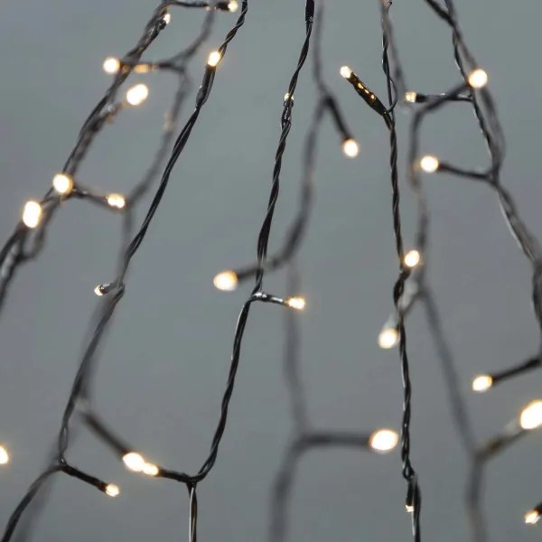 Nedis WIFILXT11W200 - Tenda di Natale LED 200xLED/8 funzioni 5x7m IP65 Wi-Fi Tuya