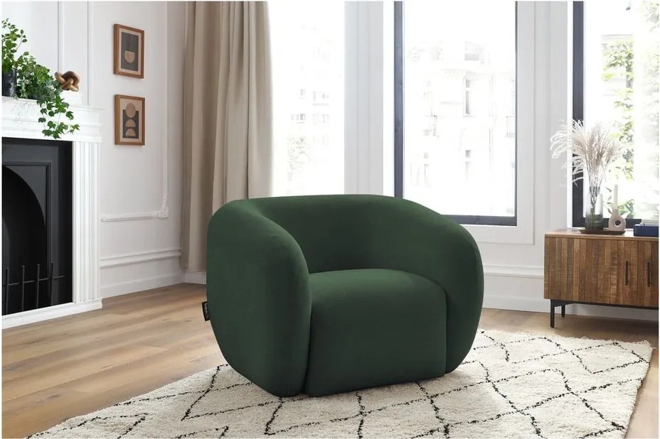 Poltrona verde Celine – Bobochic Paris