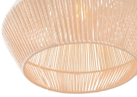 MAXLIGHT P0584 - Lampadario a sospensione con filo PRASLIN 1xE27/15W/230V diametro 44 cm beige