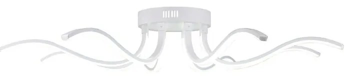 Plafoniera LED neoclassico Lidia, bianco Ø 70 cm