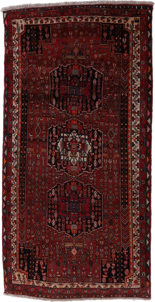 Bidjar Tappeto 150 x 290 (Iran) Annodato A Mano