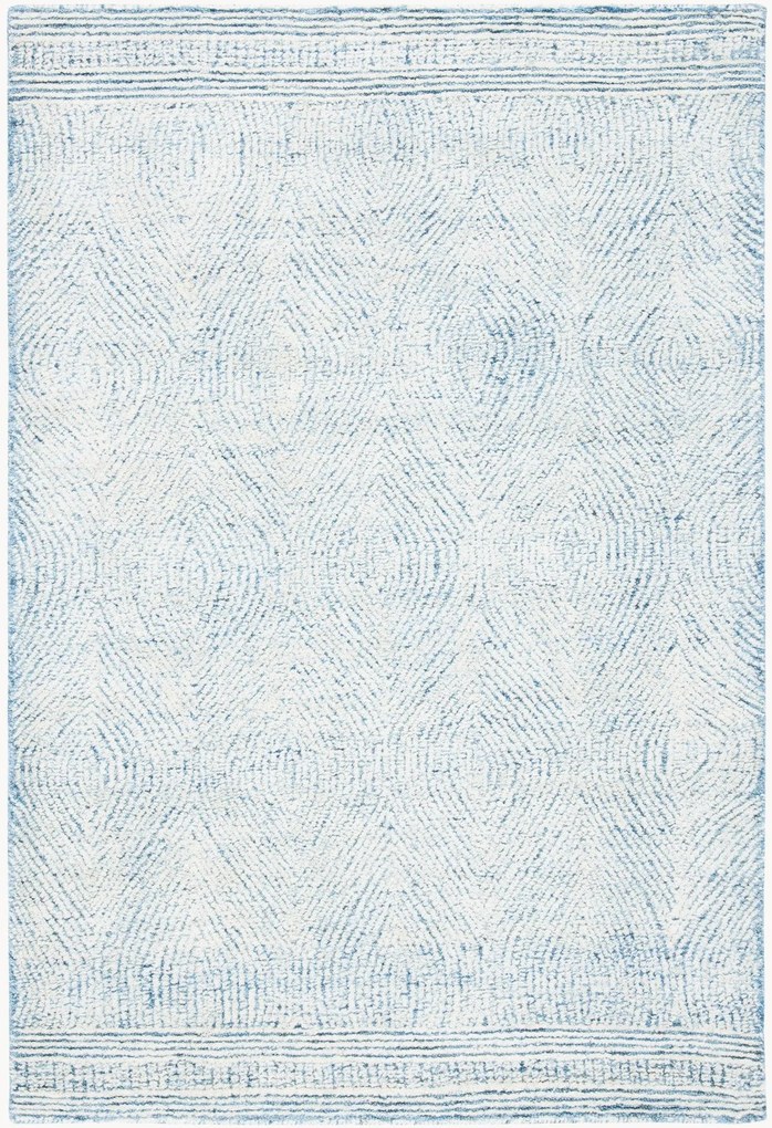 Tappeto in lana a pelo basso tuftato a mano Alaska