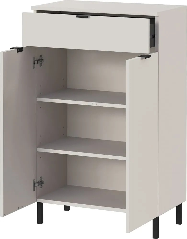 Mobile per bagno color crema alto 60x97 cm Arcena – Germania