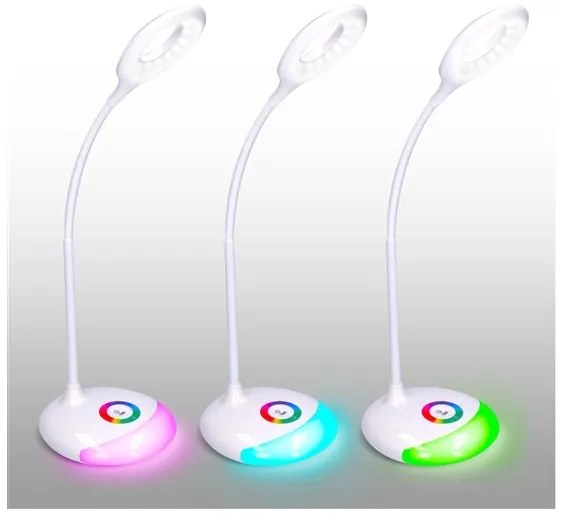 Solight WO44 - Lampada LED RGB da tavolo dimmerabile ricaricabile LED/5W/5V
