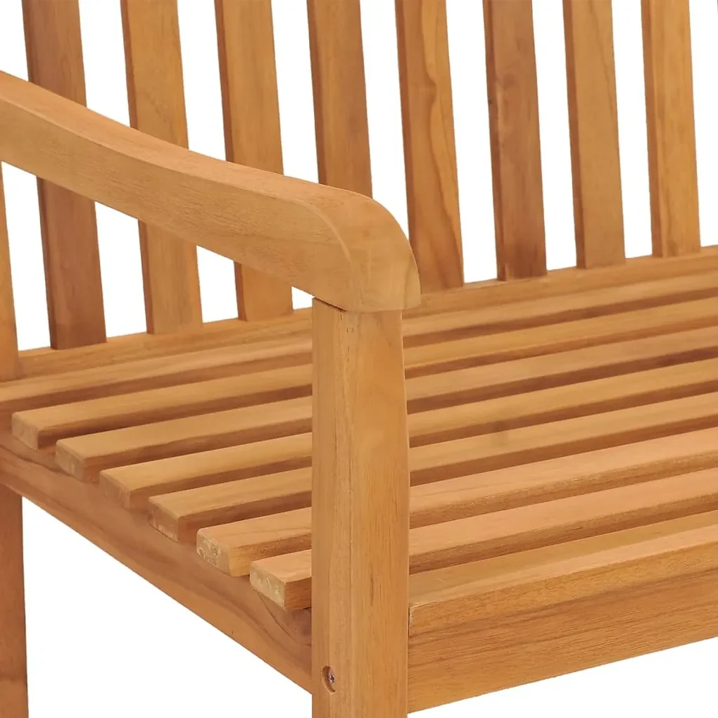 Set da pranzo per giardino 4 pz in legno massello di teak