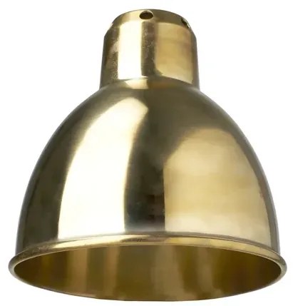 Paralume Classic Round Ø140 Raw Brass - Lampe Gras