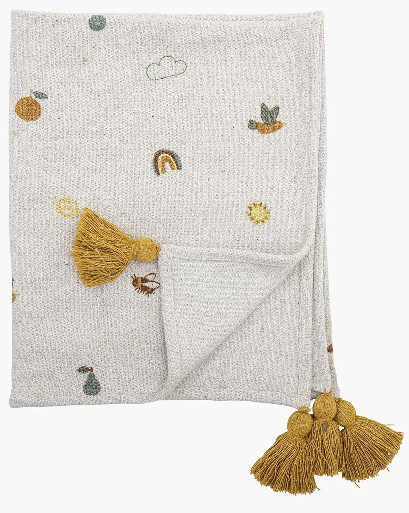 Plaid con nappine Agnes