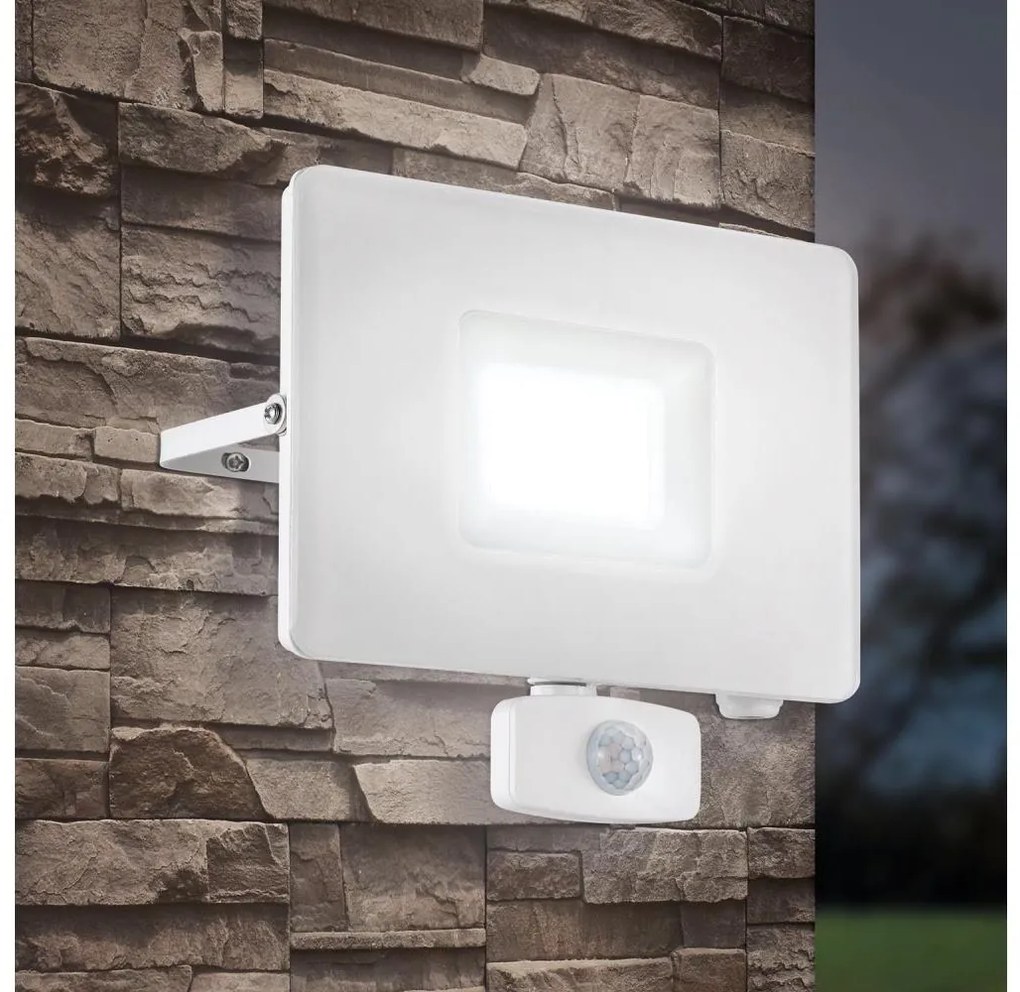 Eglo 33159 - Proiettore di luce a LED con sensore FAEDO 3 LED/50W/230V