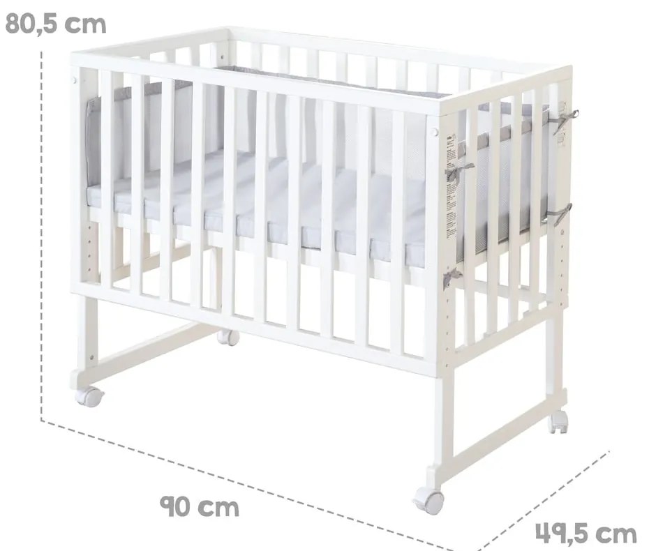 Culla bianca 90x45 cm - Roba