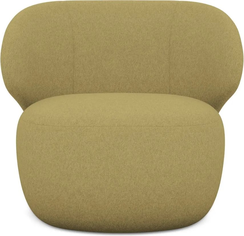 Poltrona color senape Kama – Makamii