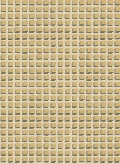 Cole & Son Carta da parati Mosaic - Buff/ Gold