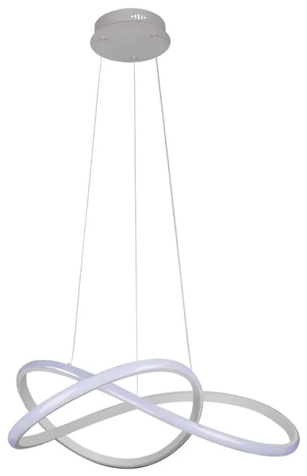 Lampadario LED dimmerabile su cavo LED/85W/230V 3000-6500K + telecomando