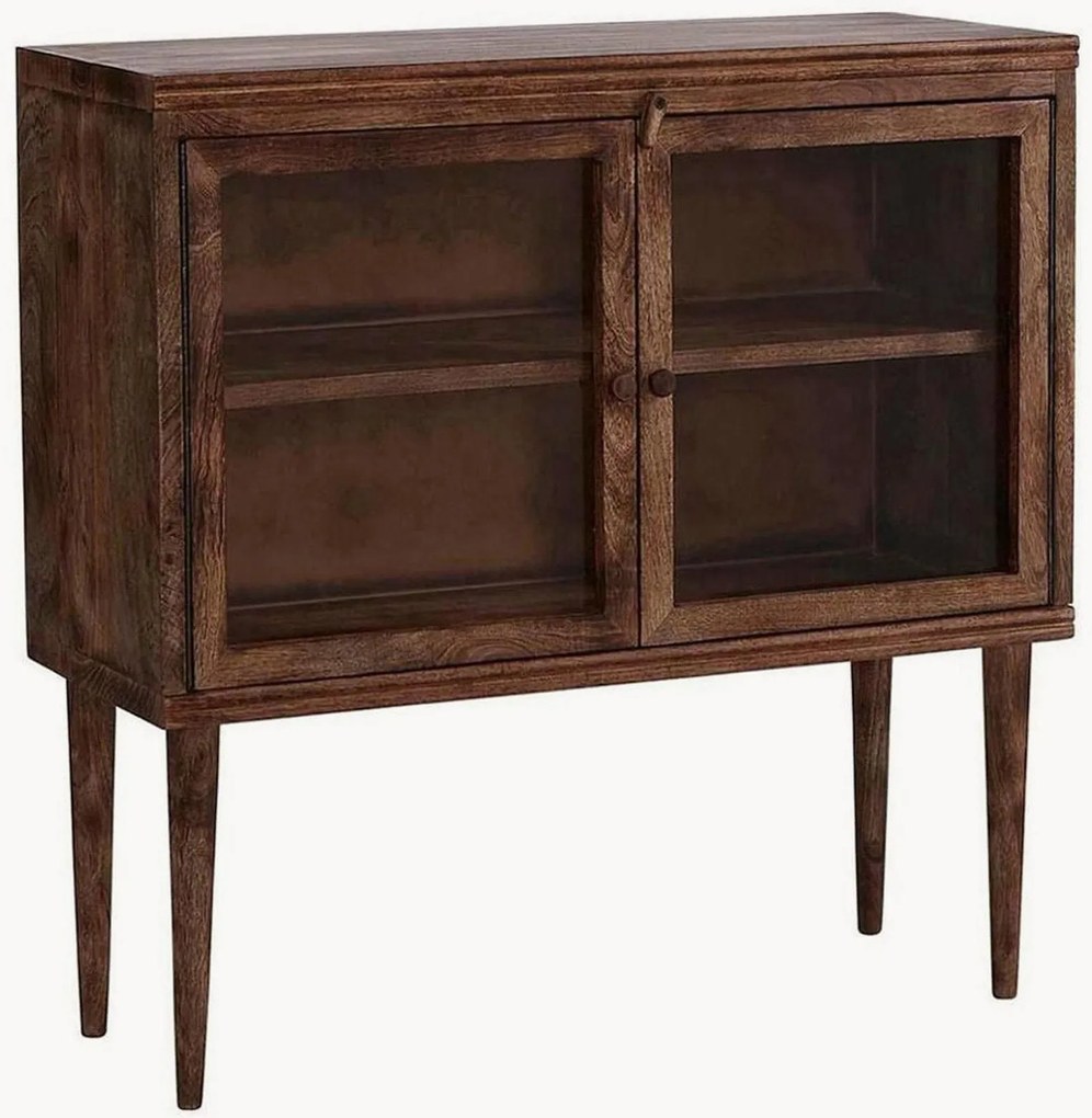 Vetrina in legno di mango Betty