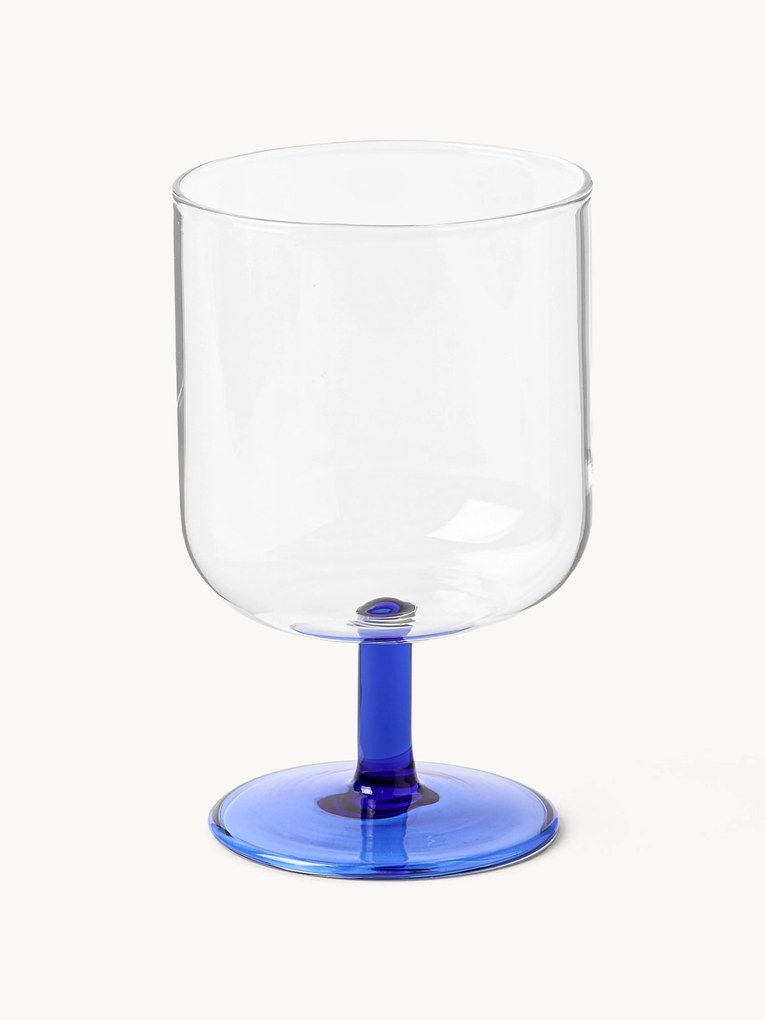 Set di 2 bicchieri da vino in vetro borosilicato Torino