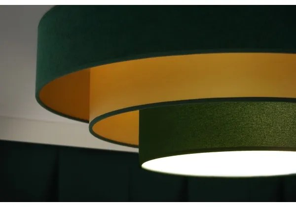 Duolla - Plafoniera LED LUNETA LED/26W/230V diametro 60 cm 4000K verde/oro