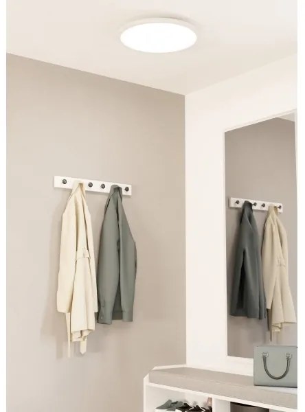 Eglo 900758-Plafoniera LED dimmerabile SARSINA-Z 33,5W/230V diametro 45 cm bianco