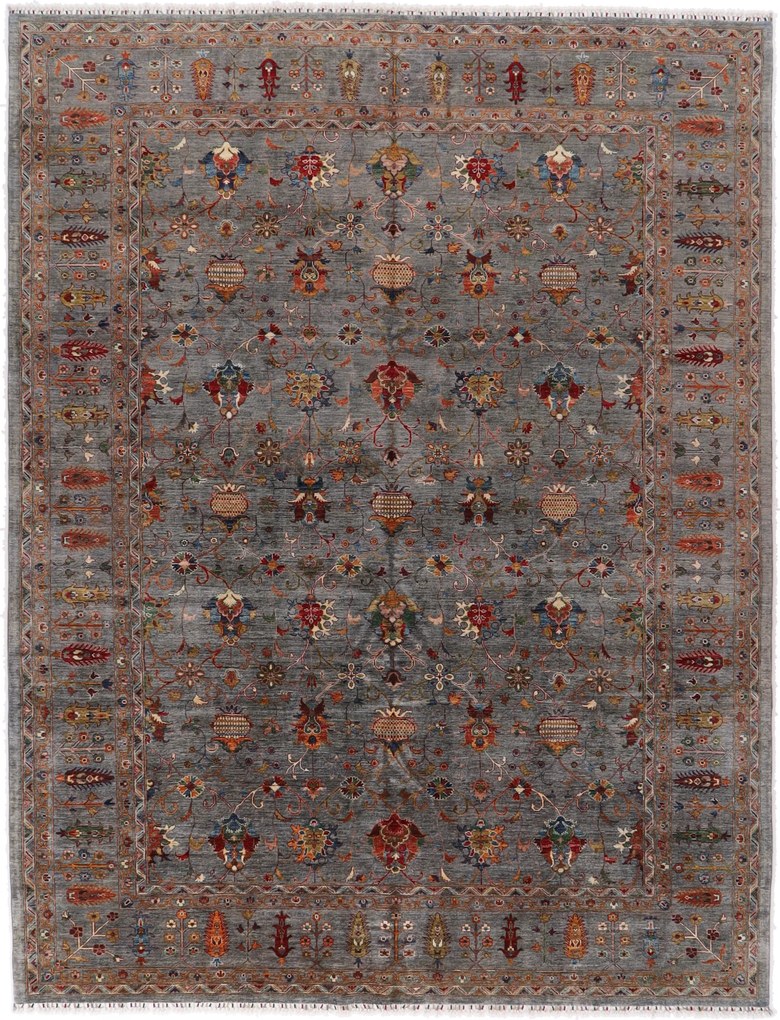 Samarkand Tappeto 400x300 (Pakistan) Annodato A Mano
