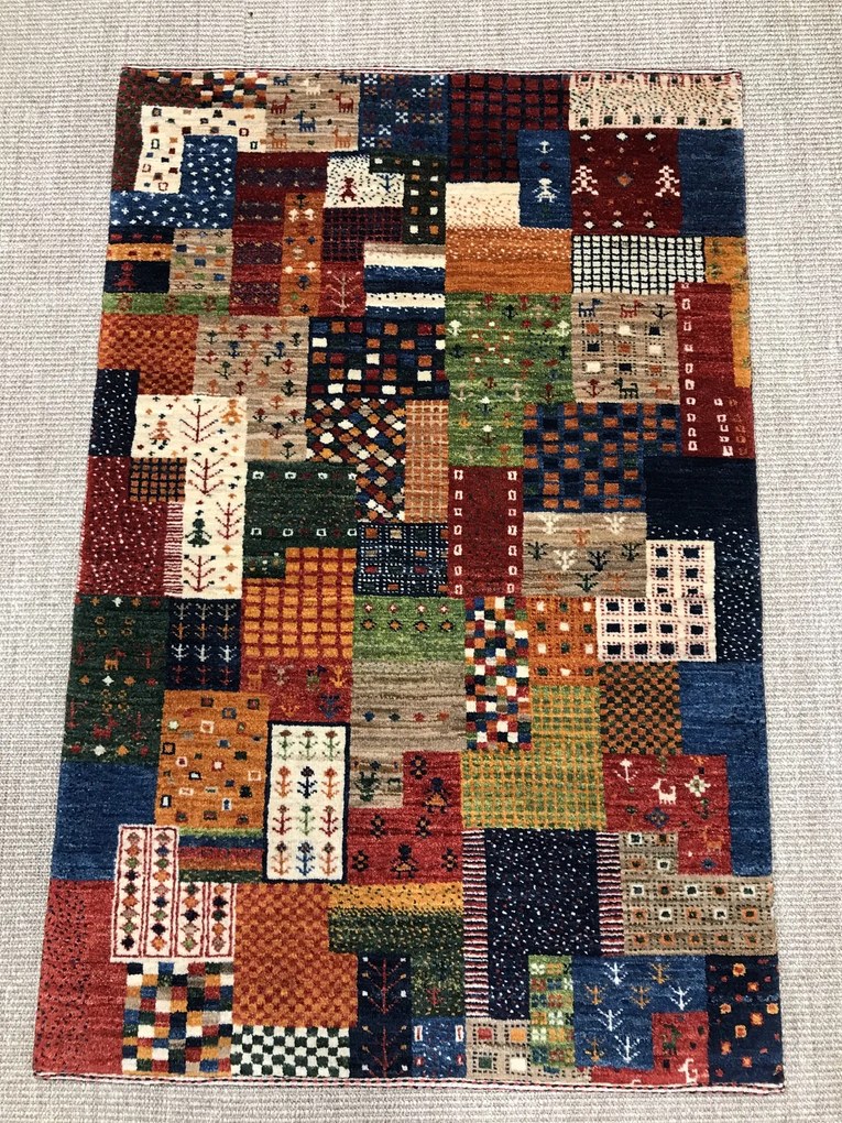 Loribaft Tappeto 80 x 120 (Iran) Annodato A Mano