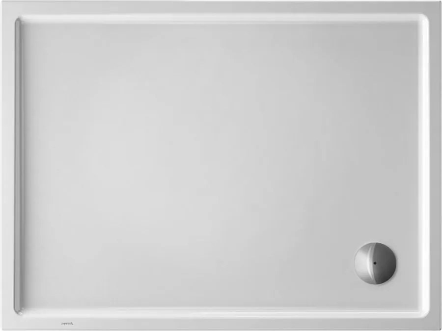 Duravit Starck Slimline piatto doccia rettangolare x90 cm bianco 720122000000001